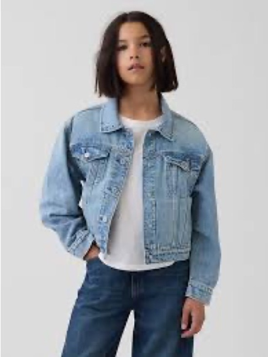 Reitmans Jackets & Blazers - ♥️5/$25♥️Light Blue Denim Jacket - Women's Classic Cropped Jean Jacket